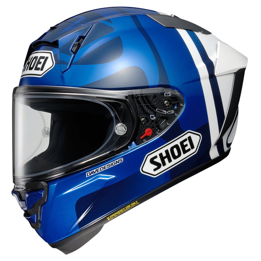Shoei X - 15 Marquez 73 V2 TC - 2 - InGearMotoShoeiMotorcycle HelmetMarquez 73 V2 TC - 2