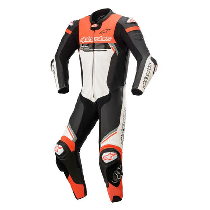 Alpinestars Missile Ignition V2 1PC Suit - InGearMotoAlpinestarsMotorcycle SuitBlack/White/Red Fluo