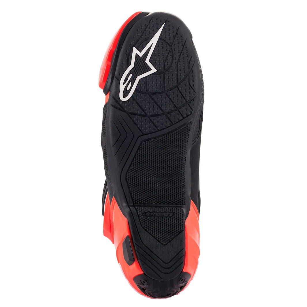 Alpinestars Supertech R v2 NON - Vented Racing Boots - InGearMotoAlpinestarsShoesBlack/White/Red Fluo