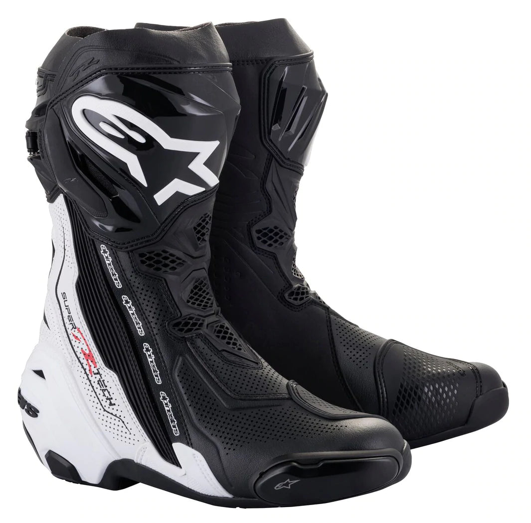 Alpinestars Supertech R v2 NON - Vented Racing Boots - InGearMotoAlpinestarsShoesBlack/White