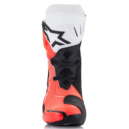 Alpinestars Supertech R v2 NON - Vented Racing Boots - InGearMotoAlpinestarsShoesBlack/White/Red Fluo