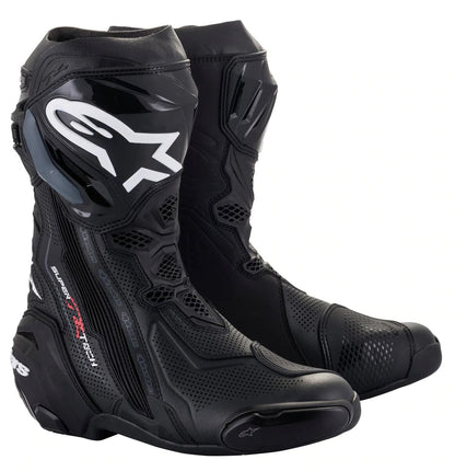 Alpinestars Supertech R v2 NON - Vented Racing Boots - InGearMotoAlpinestarsShoesBlack