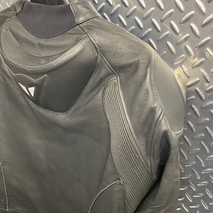 Dainese Leather Motorcycle Jacket Sz 58EU