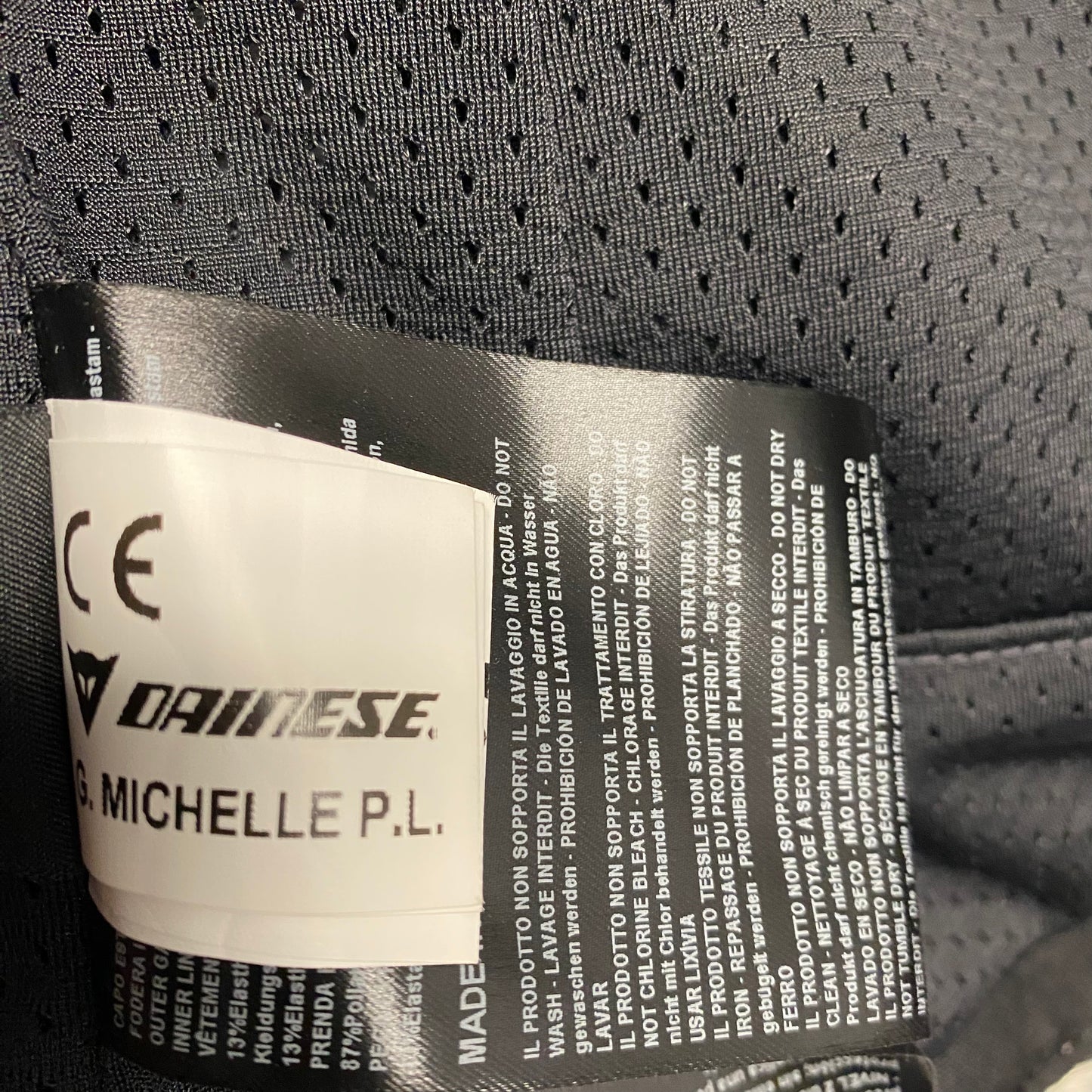 Dainese Michelle Leather Jacket Sz 40EU
