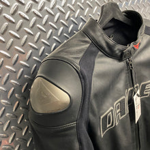 Load image into Gallery viewer, Dainese Leather Motorcycle Jacket Sz 58EU