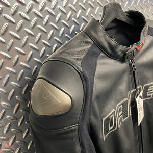 Dainese Leather Motorcycle Jacket Sz 58EU