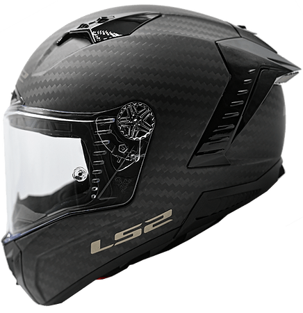 LS2 Thunder Carbon FIM Helmet - InGearMotoLS2Matte Black Carbon